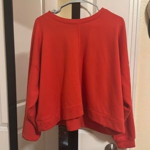 Target red crew neck